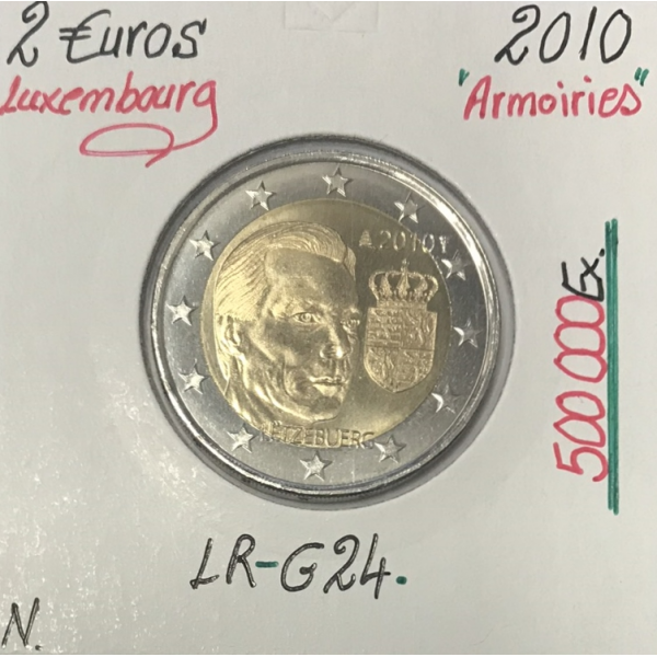 Luxembourg - 2 Euro 2010 - Armoiries