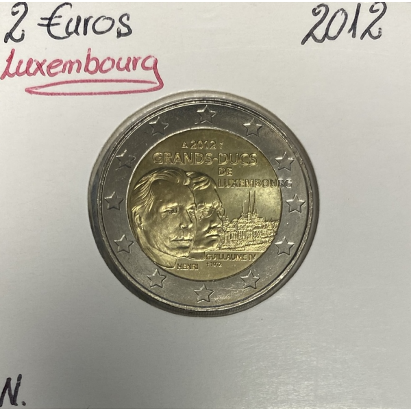 Luxembourg - 2 Euro 2012 - Grand-Duc Guillaume IV