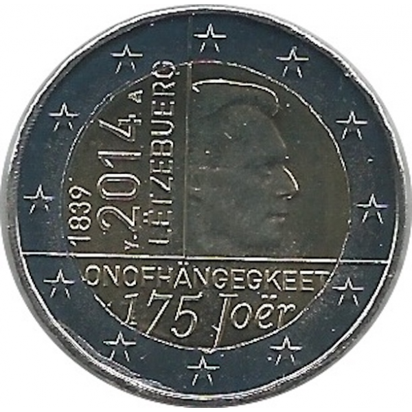 Luxembourg - 2 Euro 2014 - Indépendance