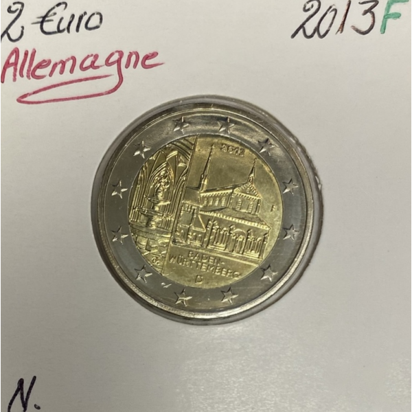 Allemagne - 2 Euro 2013 F - Bade-Wurtemberg