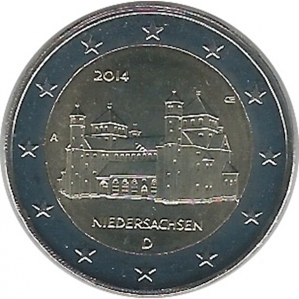 Allemagne - 2 Euro 2014 A - Niedersachsen