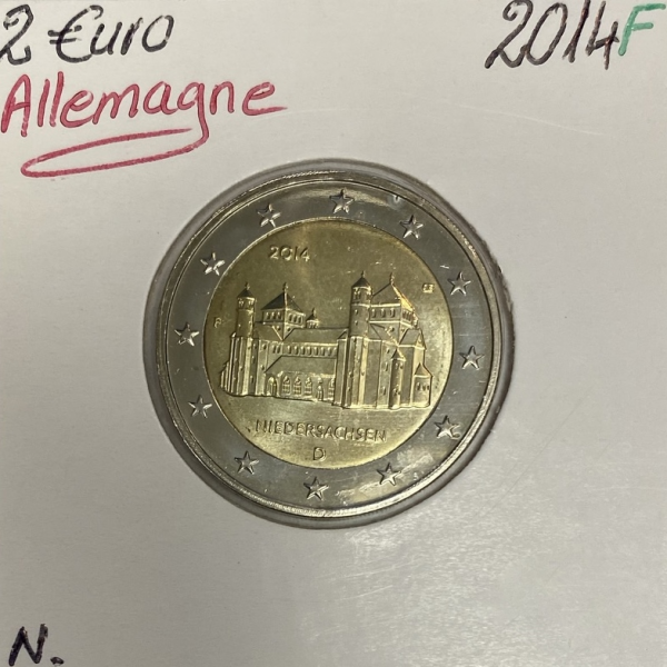 Allemagne - 2 Euro 2014 F - Niedersachsen