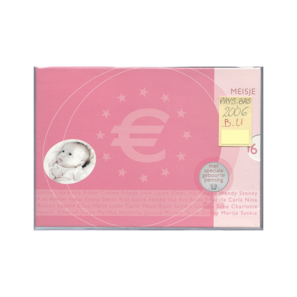 Pays-Bas - Coffret Brillant Universel 2006 - Naissance Fille