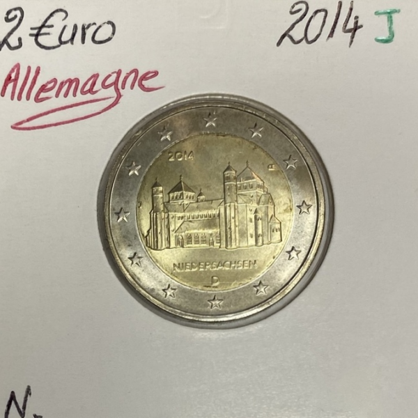 Allemagne - 2 Euro 2014 J - Niedersachsen