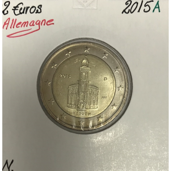 Allemagne - 2 Euro 2015 A - La Hesse