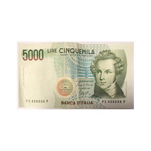 ITALIE - 5000 LIRE (1985) - Billet de banque (TTB)