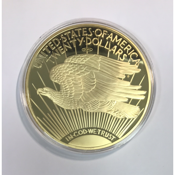 Grande Médaille - USA - Réplique de l'Aigle en Or - 2003 (100 mm - 324 gr)