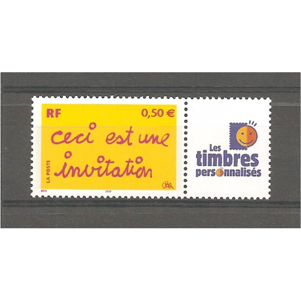 TIMBRE PERSONNALISE N°3636A - Logo (T. Pers)