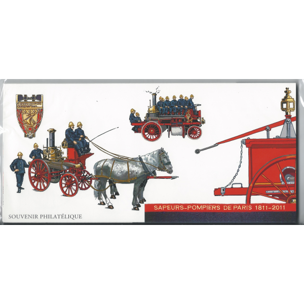 BLOC SOUVENIR N°59 à 64 - Brigade des Sapeurs-pompiers de Paris