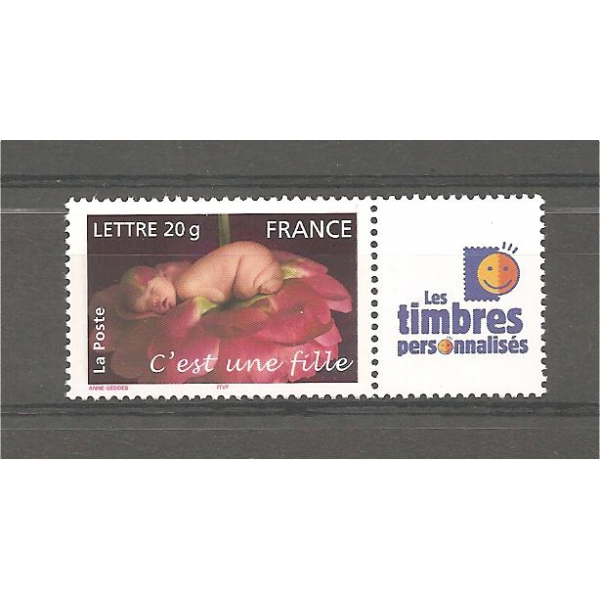 TIMBRE PERSONNALISE N°3804A - Logo (T. Pers)