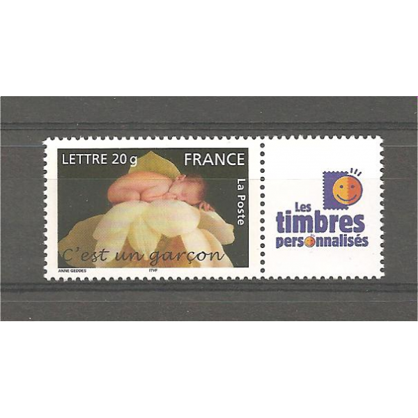 TIMBRE PERSONNALISE N°3805A - Logo (T. Pers)