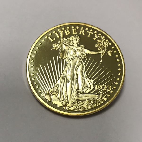 Médaille - Réplique de 1 Dollar Liberty 1933 - Etats-Unis - 2003 (Ref 2)