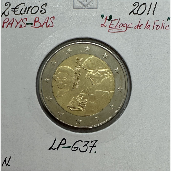 Pays-Bas - 2 Euro 2011 - L'ELOGE DE LA FOLIE