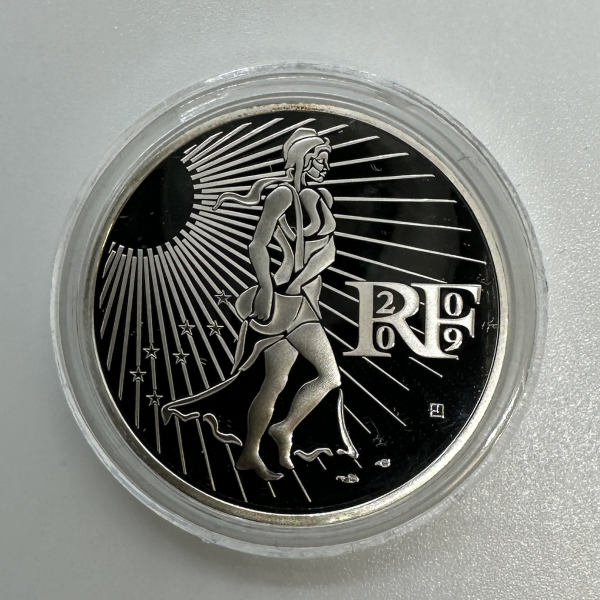 15 EURO FRANCE 2009 en Argent (7500 Ex) // Qualité : BELLE EPREUVE sous Capsule