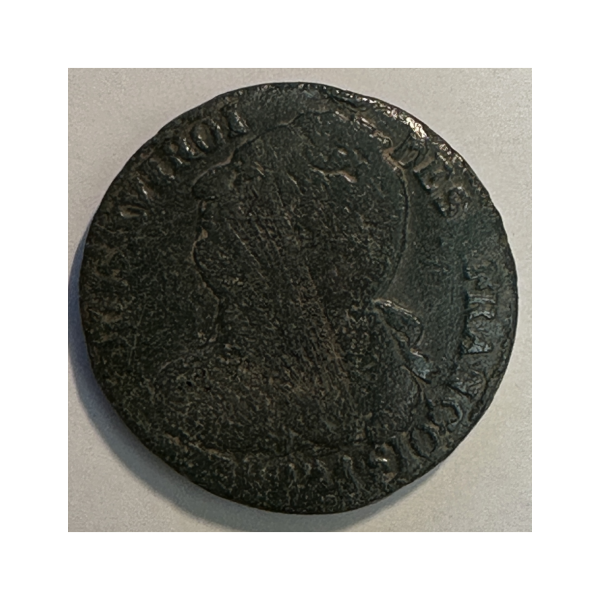 2 SOLS - FRANCOIS (1792 AA) Pièce de monnaie en MDC // Qualité : TB