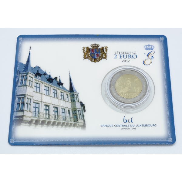 Luxembourg - 2 Euro 2012 - Le mariage // Qualité BU en Coin Card