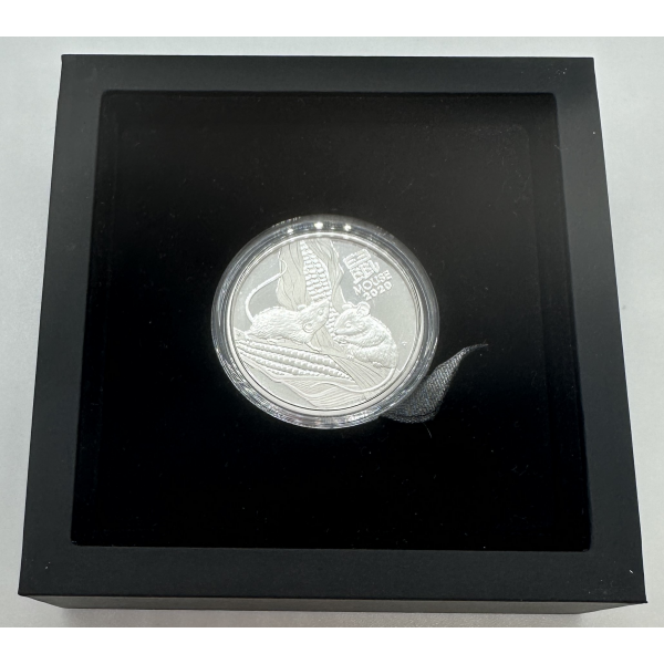 AUSTRALIE - 1/2 DOLLAR 2020 (1/2 OZ SILVER PROOF COIN AUSTR. LUNAR) SERIES III