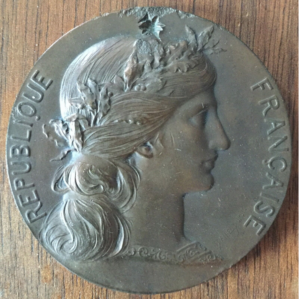 MEDAILLE FRANCAISE - PRIX OFFERT PAR LE MINISTRE DE LA GUERRE