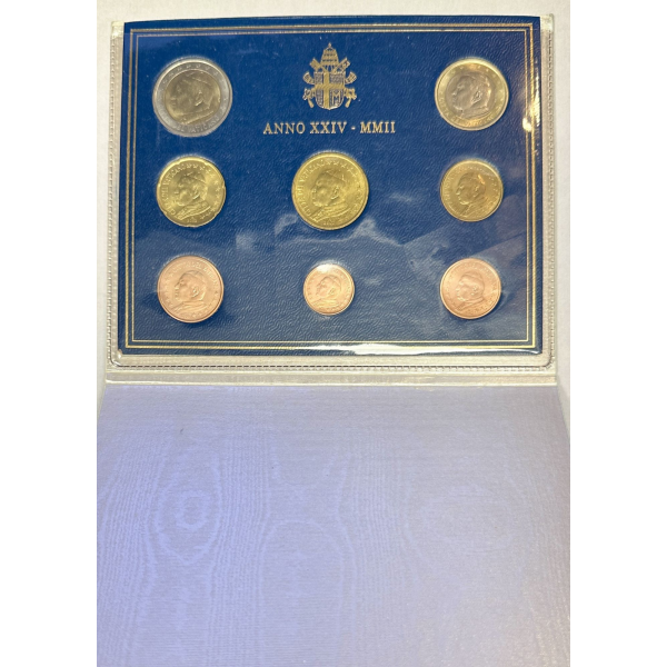 Vatican - Coffret Brillant Universel 2002 - Pontificat du Pape Jean Paul II