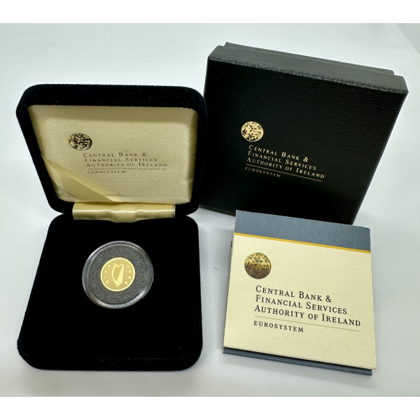 IRLANDE - PIECE DE 20 EURO EN OR BE (2008) - COFFRET BELLE EPREUVE