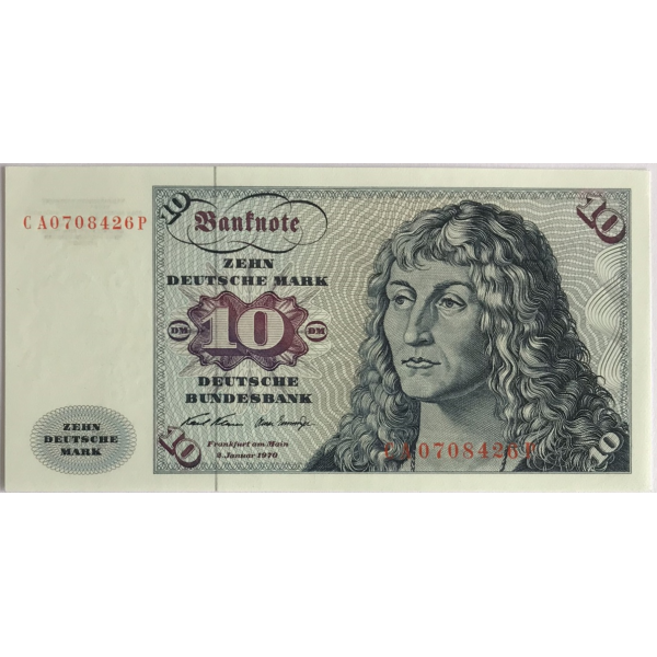 ALLEMAGNE - 10 MARK (1970) - Billet de banque (NEUF) 26P